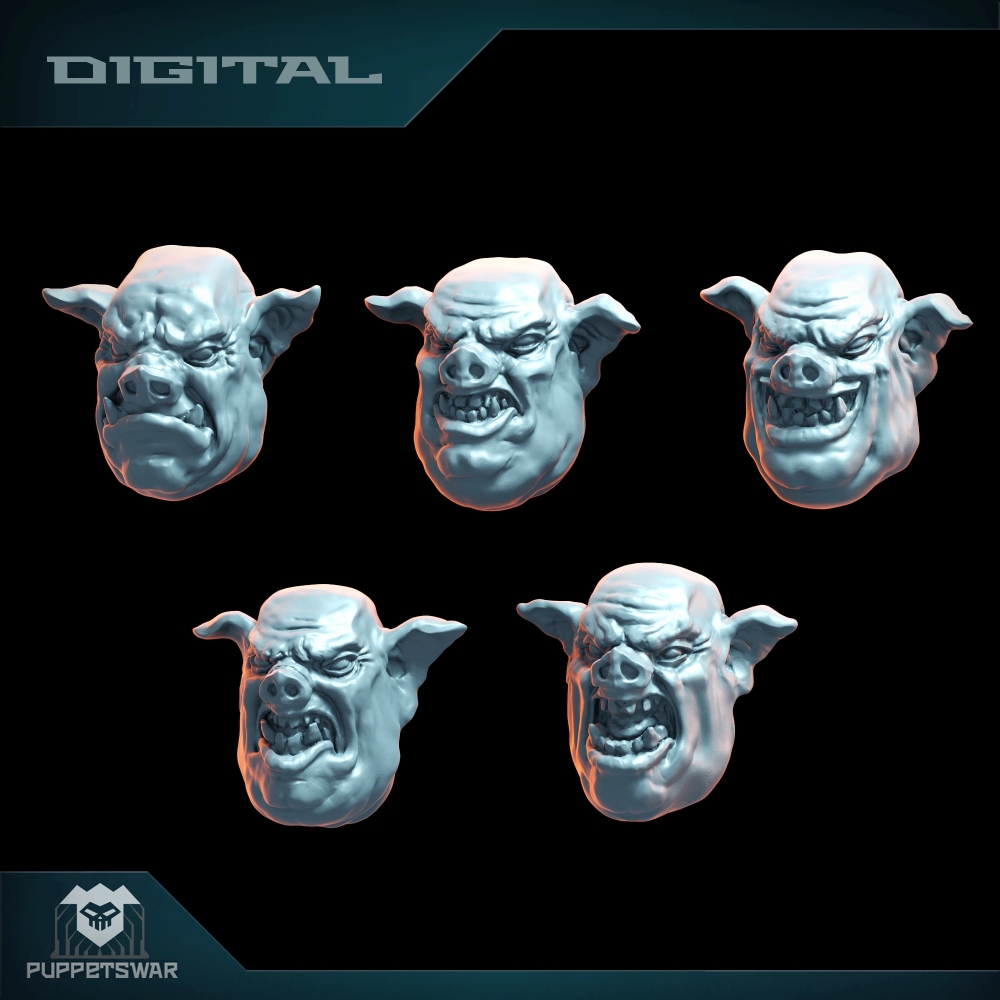 Orc Pig Heads